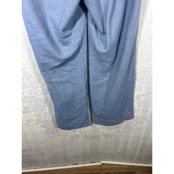 Banana Republic Pants 16 Blue Wool Blend Elastic Waist Lined Trousers - Picture 8 of 16